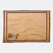 figdewdrops Fig the fox kitchen towel Geschirrtuch (Horizontal)