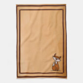 figdewdrops Fig the fox kitchen towel Geschirrtuch (Vertikal)