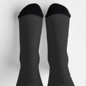 figdewdrops Grim Fig dark grey crew socks Socken (Oben)