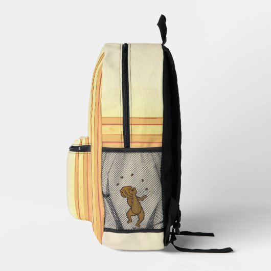 figdewdrops Juggling Squirrel Backpack Bedruckter Rucksack (Rechts)