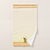 figdewdrops Juggling Squirrel Bath Towel Set (Handtuch)