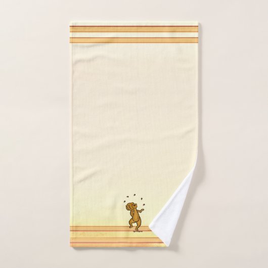 figdewdrops Juggling Squirrel Bath Towel Set (Handtuch)