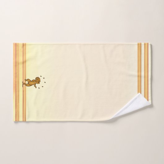 figdewdrops Juggling Squirrel Bath Towel Set (Handtuch)