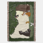 figdewdrops Spring Day Throw Blanket Decke (Vorderseite Vertikal)
