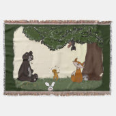 figdewdrops Spring Day Throw Blanket Decke (Vorderseite)