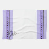 figdewdrops Violet Purple Relax Cup kitchen towel Geschirrtuch (Horizontal)