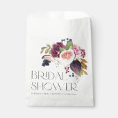 Figes und Berry Herbst Brautparty Geschenktütchen (Vorderseite)