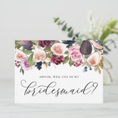 Figes und Herbstliche Blume werden meine Bridesmai (Stehend Vorderseite)