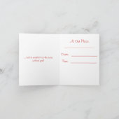 Figgy Pudding Feiertagskarte (Innenseite)