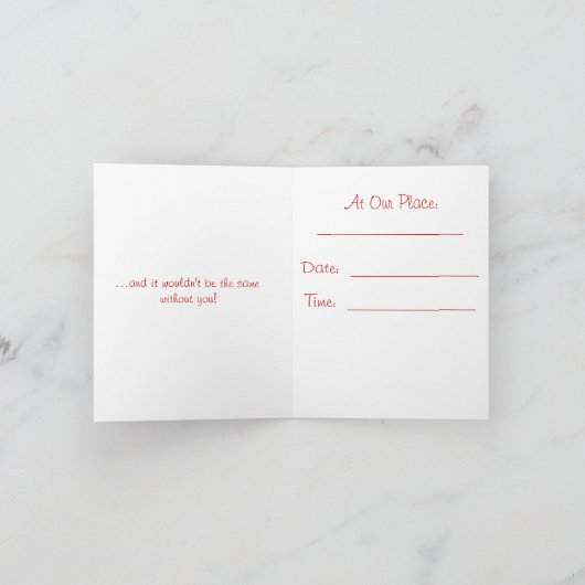 Figgy Pudding Feiertagskarte (Innenseite)