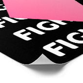 Fight Cancer Benefit Poster (Ecke)