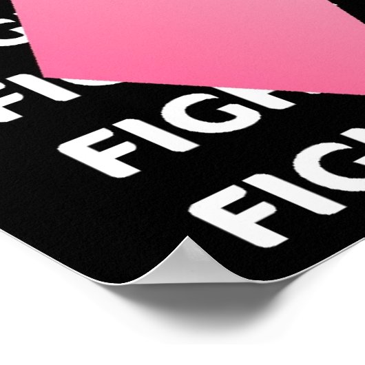Fight Cancer Benefit Poster (Ecke)