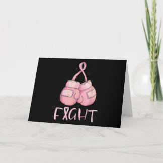 Fight Cancer Survivor Boxing Gloves Breast Cancer Einladung
