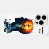 Fight Case-Mate iPhone Hülle (Rückseite (Horizontal))