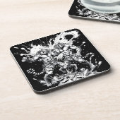 Fight Club - Tigers Getränkeuntersetzer (Linke Seite)