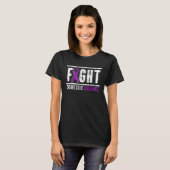 Fight Domestic Violence Awareness Survivor T-Shirt (Vorne ganz)