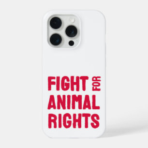 Fight for Animal Rights iPhone 15 Pro Hülle