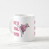 Fight for Animal Rights Kaffeetasse (Vorderseite Links)