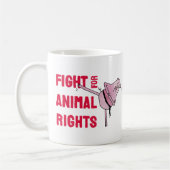 Fight for Animal Rights Kaffeetasse (Links)