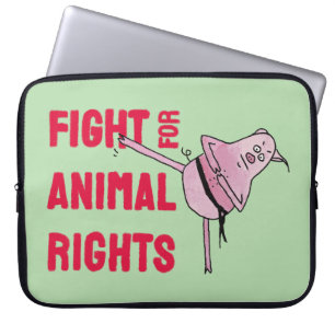 Fight for Animal Rights Laptopschutzhülle