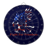 Fight for Freedom Eagle Dart Board Dartscheibe (vorne)