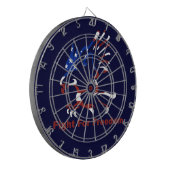 Fight for Freedom Eagle Dart Board Dartscheibe (Vorderseite Links)