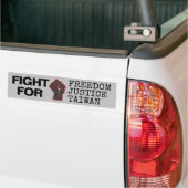 Fight For Freedom Justice Autoaufkleber (Auf Lkw)