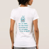 Fight for rabbits T-Shirt (Rückseite)