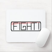 "Fight" Gamers Nostalgia Mousepad (Mit Mouse)