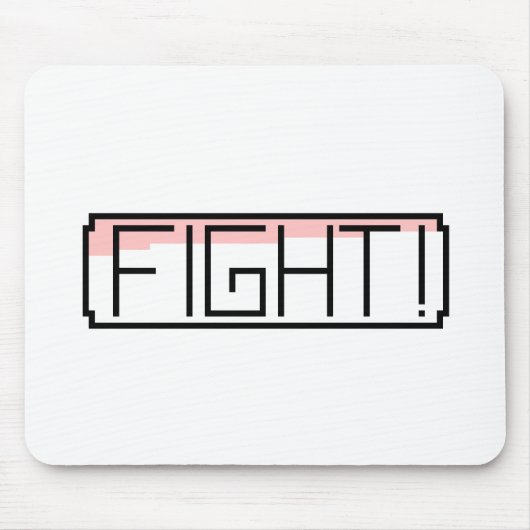 "Fight" Gamers Nostalgia Mousepad (Vorne)