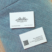 Fight Good Fight Bible Verse Floral Doodle Church