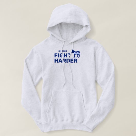 Fight Harder™ Hoodie (Customize It!) (Design vorne)