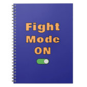 Fight Mode On Notizblock (Vorderseite)