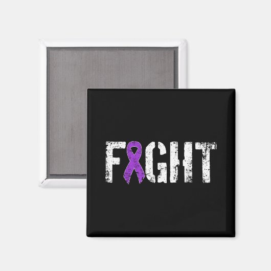 Fight Pancreatic Cancer Military Style Awareness Magnet (Vorderseite/Rückseite)