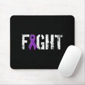 Fight Pancreatic Cancer Military Style Awareness Mousepad (Mit Mouse)