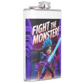 Fight the monster  flachmann (Rechts)