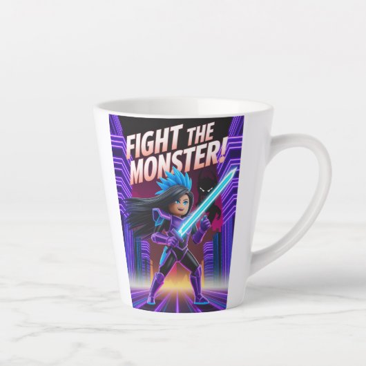 Fight the monster milchtasse (Rechts)