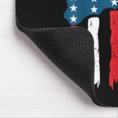 Fighter Jet Flugzeug USA Flag 4. Juli Patrioti Mousepad (Ecke)