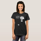 Fighter Jet Hot Air Balloon Let Me Tell You Someth T-Shirt (Vorne ganz)