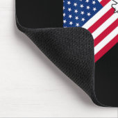 Fighter Jets US Flag 4. Juli Fighter Jet Flag Mousepad (Ecke)