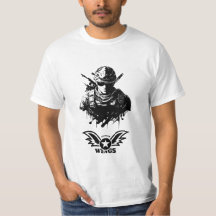 Fighter-Logo-T-Shirt für Männer | Stil fürs Gym &