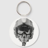 Fighter Pilot Helmet and Altimeter Schlüsselanhänger (Vorderseite)
