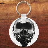 Fighter Pilot Helmet Schlüsselanhänger (Vorderseite)