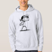Fighter Stickman Hoodie (Vorderseite)