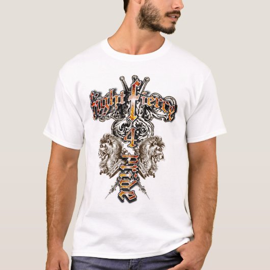 FightFierce 4 Stolz-T - Shirt (Vorderseite)