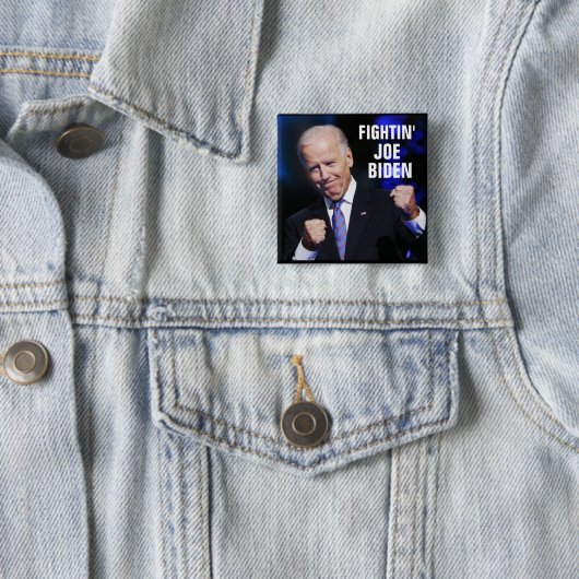 Fightin Joe Biden Button (Beispiel)