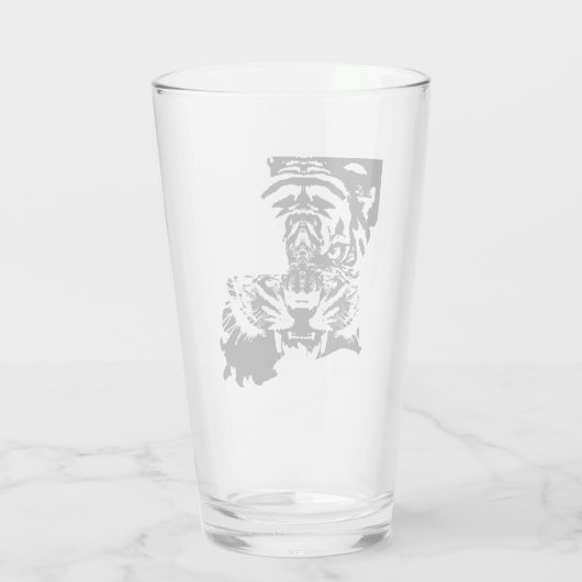 Fightin Tiger Pint Glas (Rückseite)