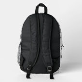 'Fighting American' Retro-Comics-Rucksack Bedruckter Rucksack (Rückseite)