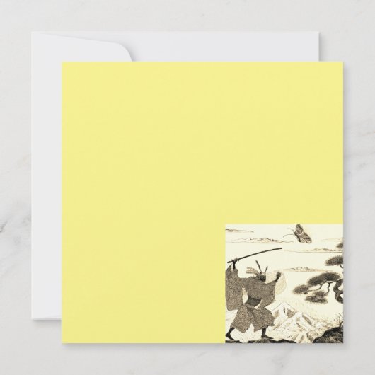 Fighting Butterflies Karte (Rückseite)