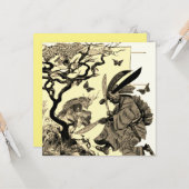 Fighting Butterflies Karte (Vorderseite/Rückseite Beispiel)